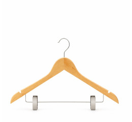 CABIDE DE MADEIRA C/2 PRESILHAS METAL MR412